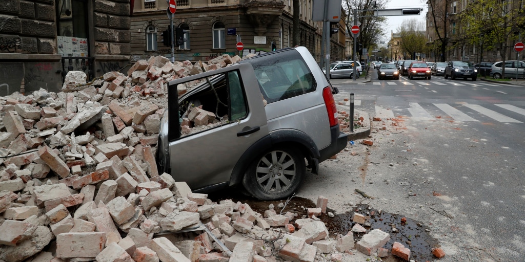 Strong earthquake rocks Croatia causing widespread panic and damage in  capital