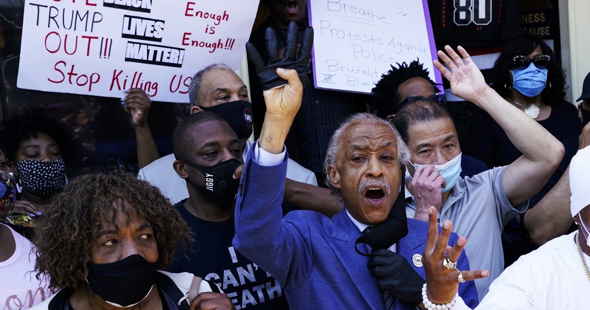 George Floyd couldn't breathe. We protest because now all of Black America can't either.