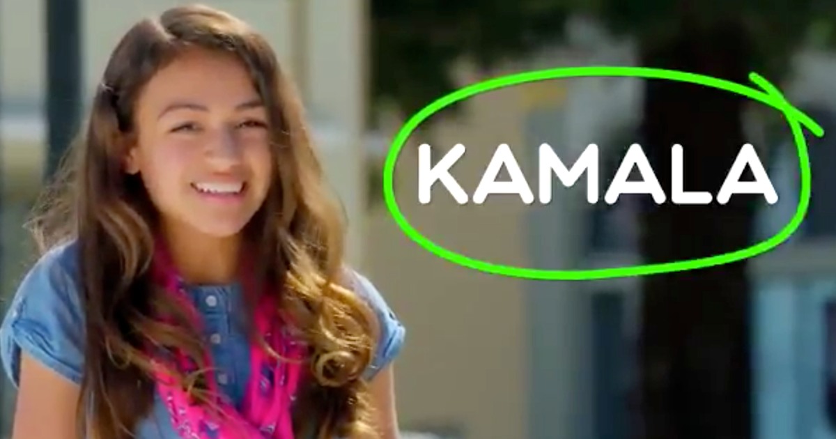 How To Pronounce Kamala Harris Name Kids Teach Us In 2016 Video