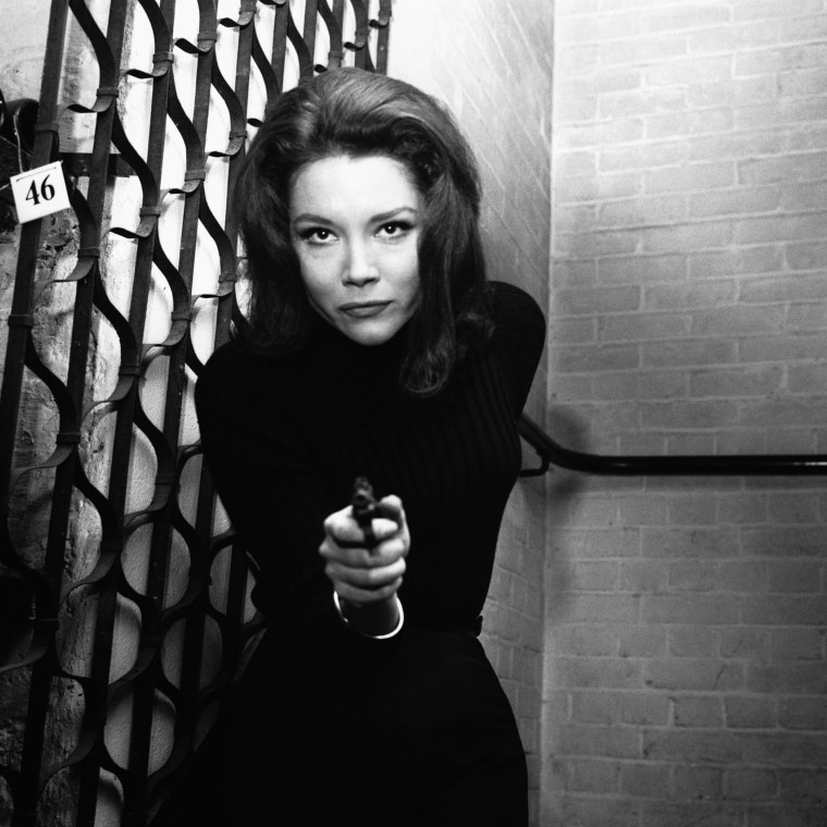 Star of The Avengers Diana Rigg, 1964