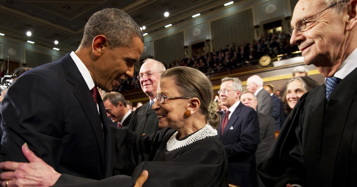 Obama on filling Ginsburg's seat: Apply rules with consistency thumbnail