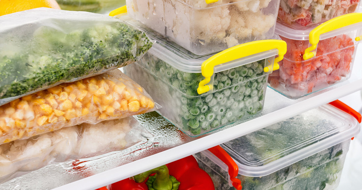 5 tips for planning, prepping and freezing healthy meals