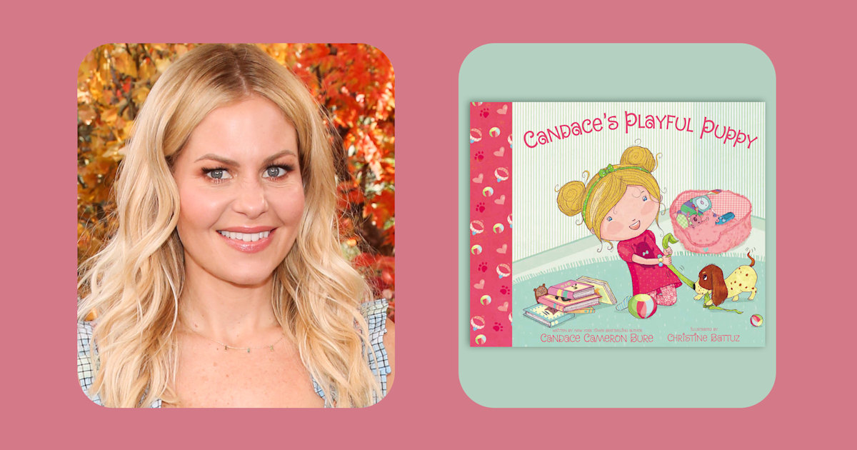 Candace Cameron Bure announces 3rd children's book, 'Candace's Playful Puppy'