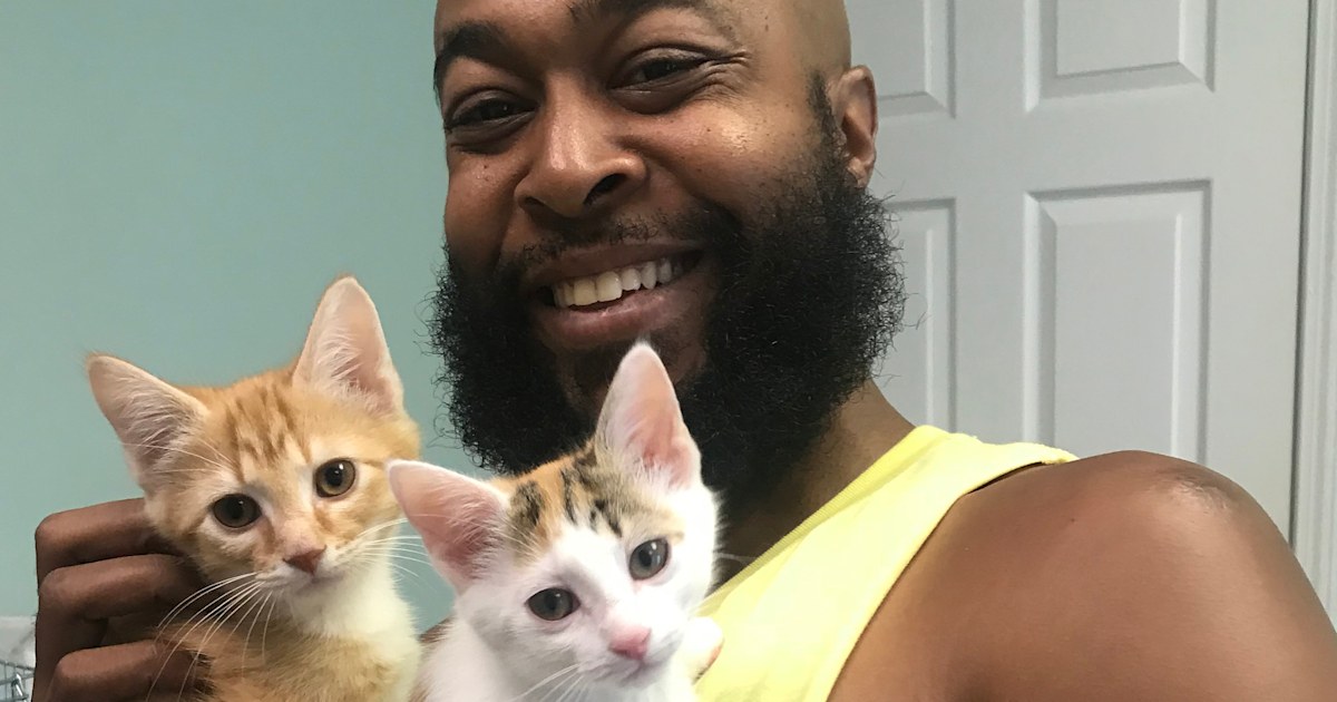 Rapper challenges the perception of Black men in cat rescue