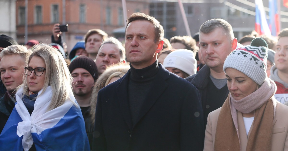 Russian opposition leader Navalny calls Trump’s ban “censorship”