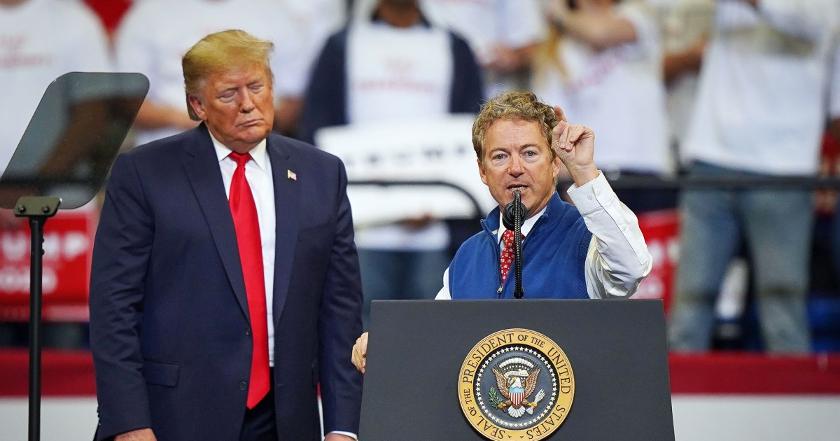 Why Republicans like Rand Paul would rather ignore racists than agree with Biden thumbnail