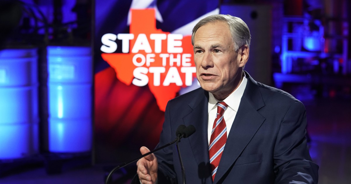 Governor Greg Abbott suspends Texas mask mandate and opens ‘100 percent’ state