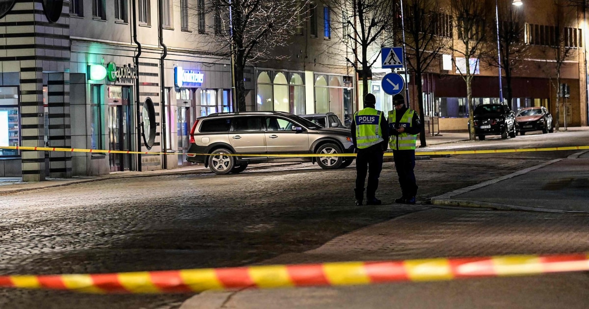 At least 8 wounded in ‘suspected terrorist crime’, Swedish police said