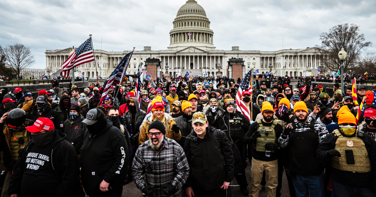 Oath Keepers leader coordinated with Proud Boys and others before the Capitol riot, prosecutors say