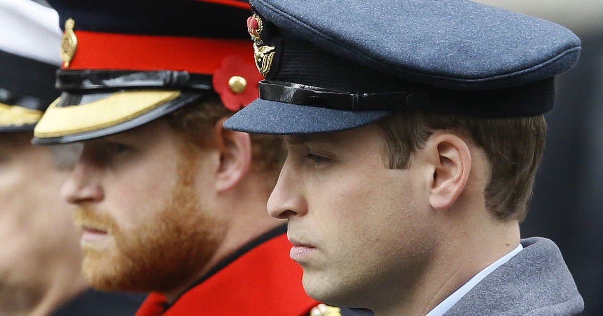 William and Harry will not walk side by side during Prince Philip’s funeral, no military uniforms worn