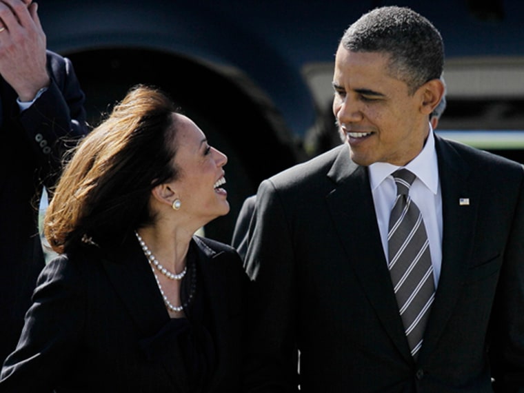 President Obama apologized to Kamala Harris for his controversial comment.