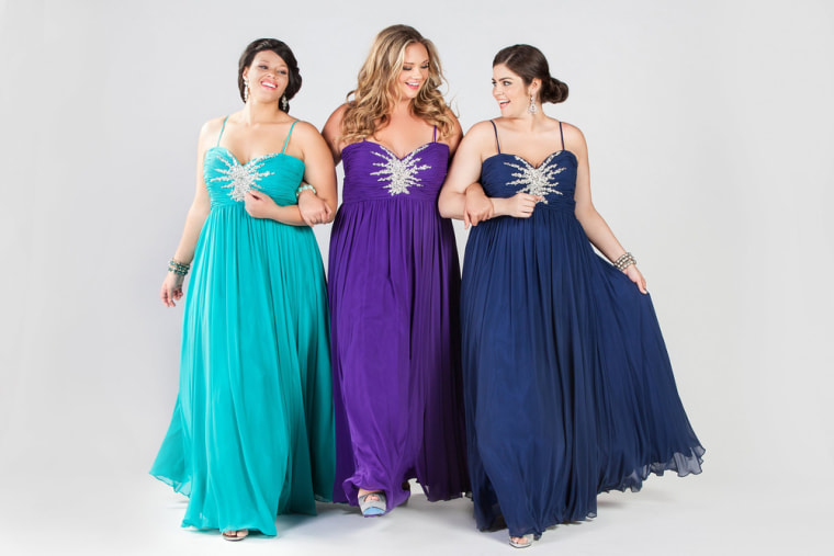 prom dresses for plus size women